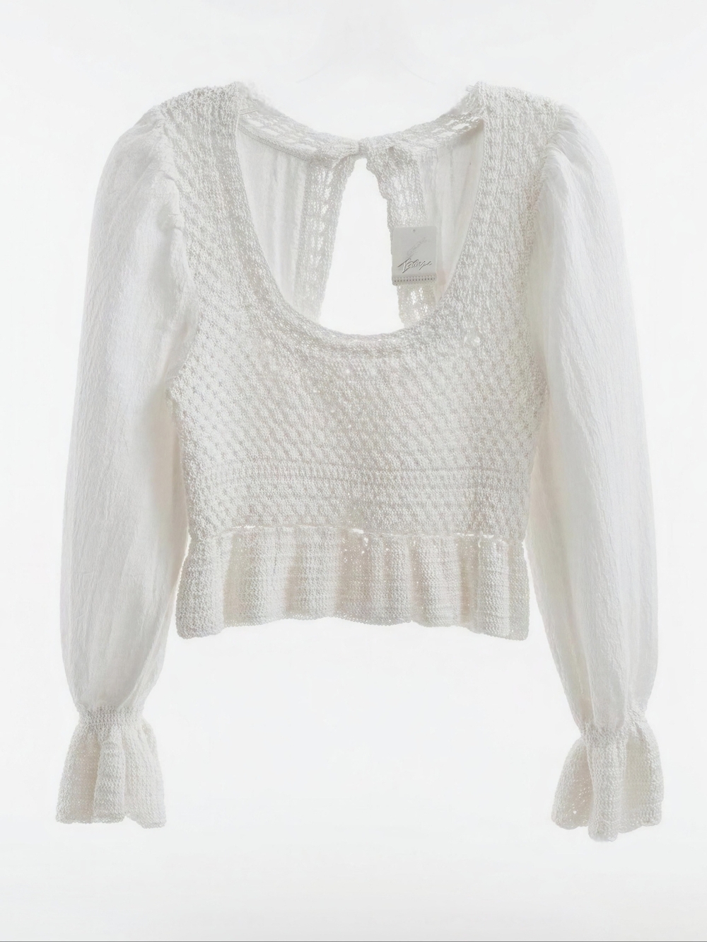Free People Megan Crochet Top